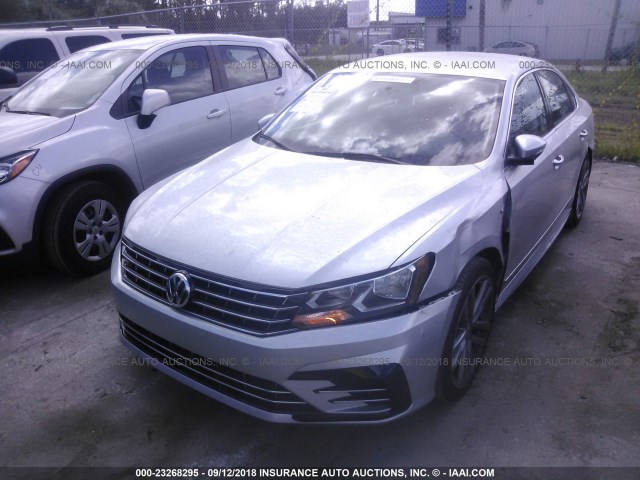 1VWDT7A33HC026190 - 2017 VOLKSWAGEN PASSAT R-LINE Gümüş foto 6