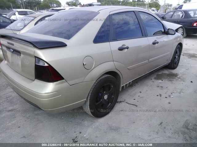 1FAFP34N87W101720 - 2007 FORD FOCUS ZX4/S/SE/SES 米色 照片 4