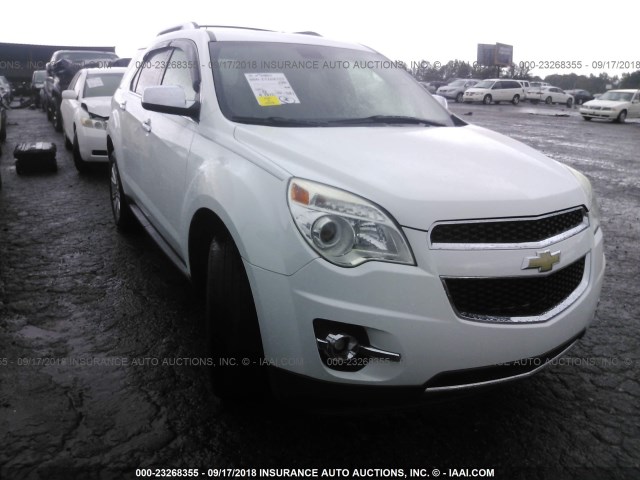 2GNALFEC6B1259494 - 2011 CHEVROLET EQUINOX LTZ WHITE photo 1