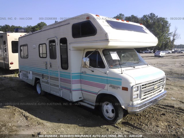 2GBJG31M8G4167128 - 1986 CHEVROLET G30 WHITE photo 1