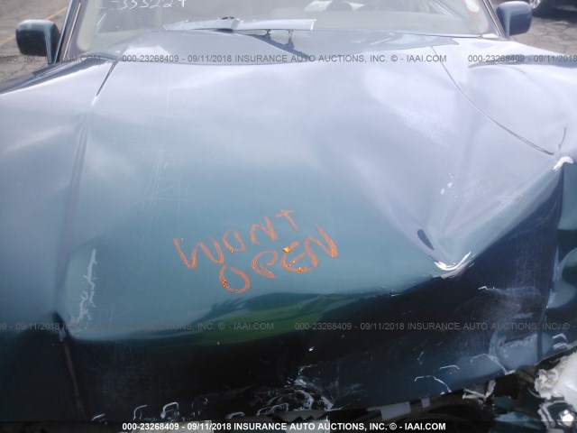 1LNLM81W7VY641721 - 1997 LINCOLN TOWN CAR EXECUTIVE GREEN photo 10