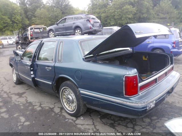 1LNLM81W7VY641721 - 1997 LINCOLN TOWN CAR EXECUTIVE GREEN photo 3