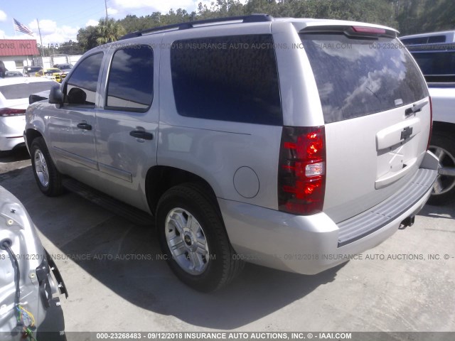 1GNEC13309R150425 - 2009 CHEVROLET TAHOE C1500  LS TAN photo 3