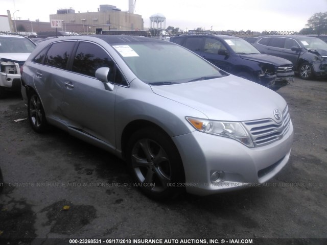 4T3BK3BB4AU037925 - 2010 TOYOTA VENZA SILVER photo 1