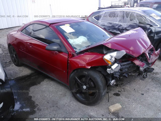 1G2ZH368664261718 - 2006 PONTIAC G6 GT RED photo 1