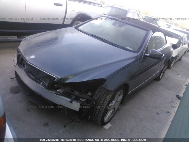 WDDKK7CF3BF102443 - 2011 MERCEDES-BENZ E 550 GRAY photo 2