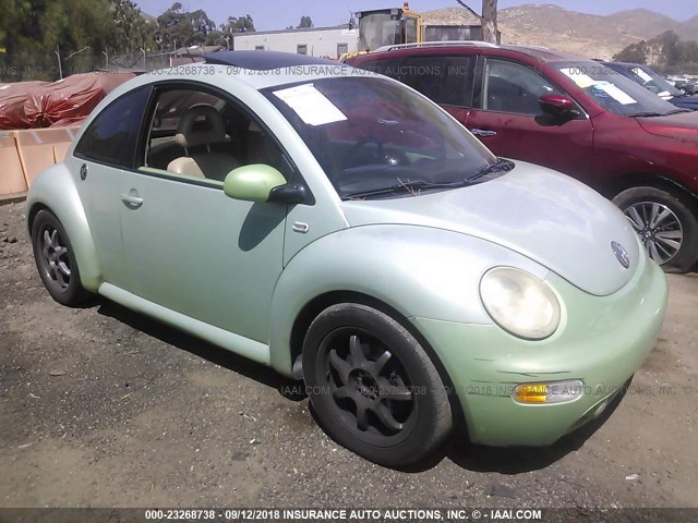 3VWDD21C32M402893 - 2002 VOLKSWAGEN NEW BEETLE GLX 绿色 照片 1