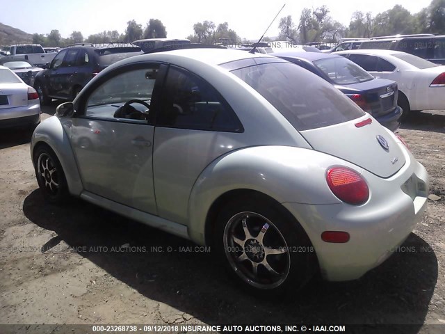 3VWDD21C32M402893 - 2002 VOLKSWAGEN NEW BEETLE GLX 绿色 照片 3