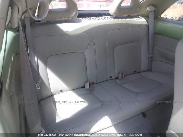 3VWDD21C32M402893 - 2002 VOLKSWAGEN NEW BEETLE GLX 绿色 照片 8