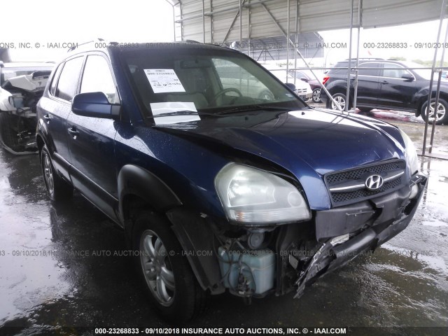 KM8JN12D87U616717 - 2007 HYUNDAI TUCSON SE/LIMITED BLUE photo 1