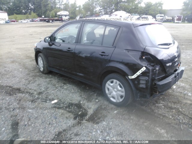 3N1BC1CP6BL423379 - 2011 NISSAN VERSA S/SL BLACK photo 3