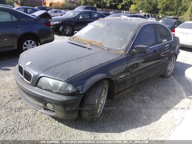 WBAAV53411FJ68226 - 2001 BMW 330 I BLACK photo 2