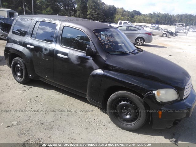 3GNDA13D97S638096 - 2007 CHEVROLET HHR LS Negro foto 1