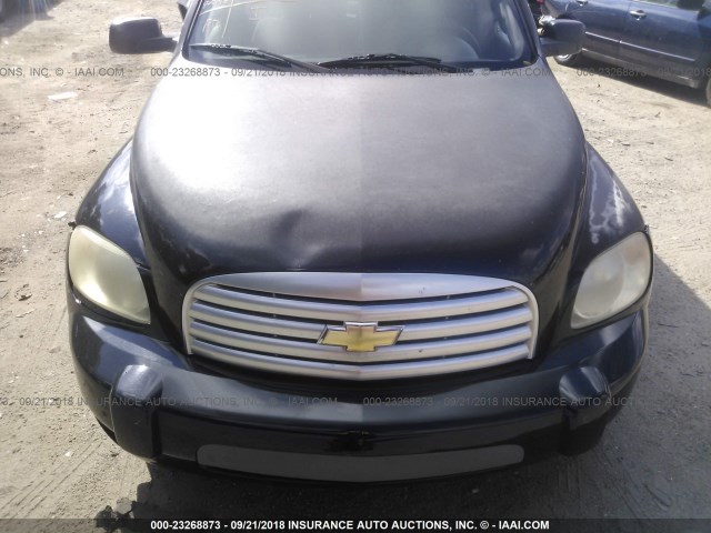 3GNDA13D97S638096 - 2007 CHEVROLET HHR LS Negro foto 6