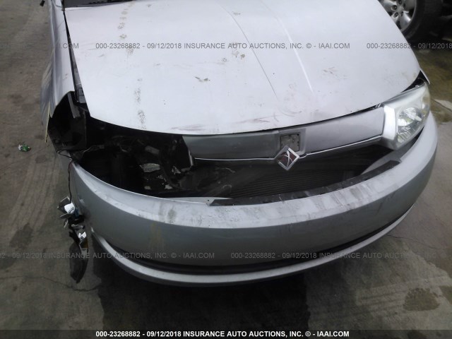 1G8AZ52F83Z146701 - 2003 SATURN ION LEVEL 2 SILVER photo 6