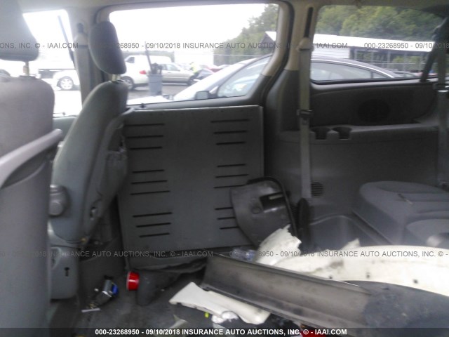 1D4GP24R87B211740 - 2007 DODGE GRAND CARAVAN SE WHITE photo 8