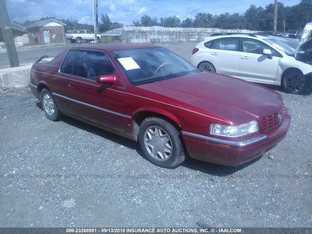 1G6ET1295TU620440 - 1996 CADILLAC ELDORADO TOURING RED photo 1