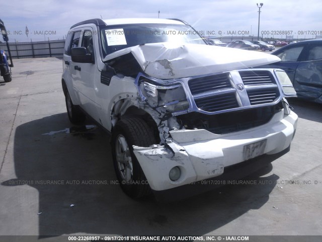 1D8GT58K58W150849 - 2008 DODGE NITRO SLT WHITE photo 6