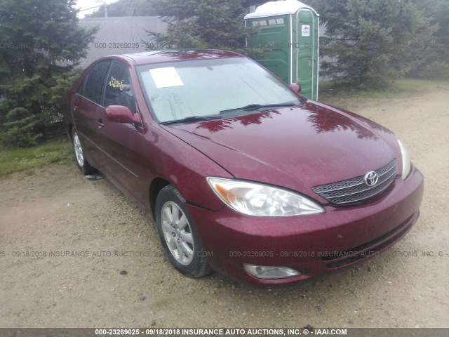 4T1BE32K14U266616 - 2004 TOYOTA CAMRY LE/XLE/SE Bordo foto 1