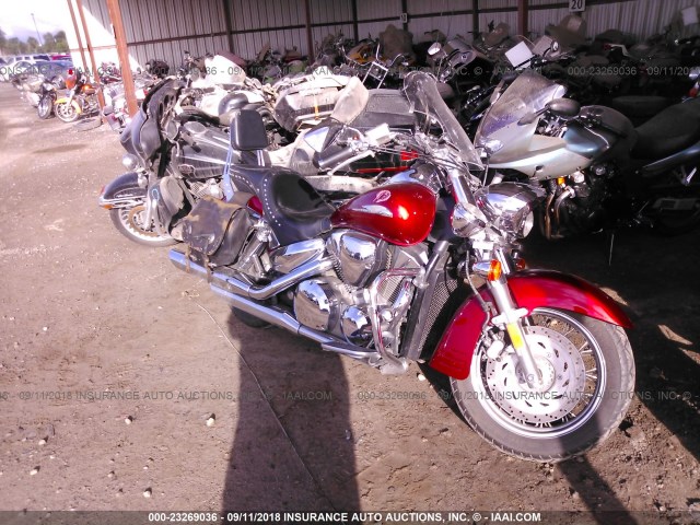 1HFSC52053A002910 - 2003 HONDA VT1300 S RED photo 1