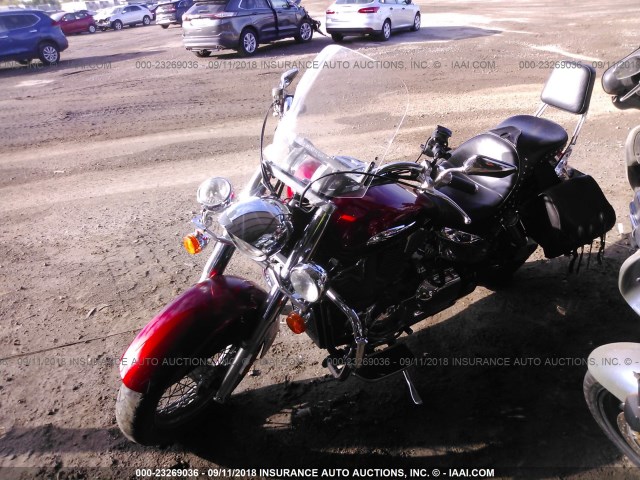 1HFSC52053A002910 - 2003 HONDA VT1300 S RED photo 2