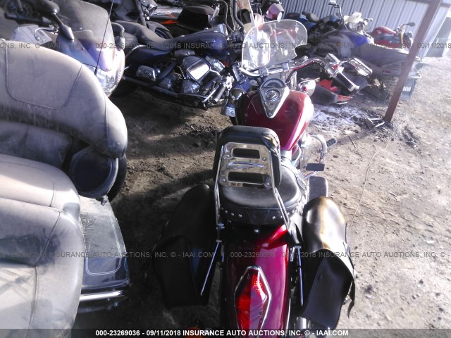 1HFSC52053A002910 - 2003 HONDA VT1300 S RED photo 6