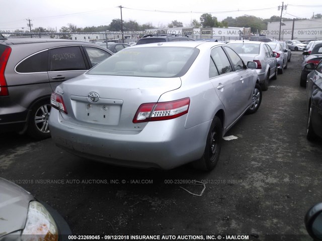 4T4BF3EK2BR204069 - 2011 TOYOTA CAMRY SE/LE/XLE 银色 照片 4