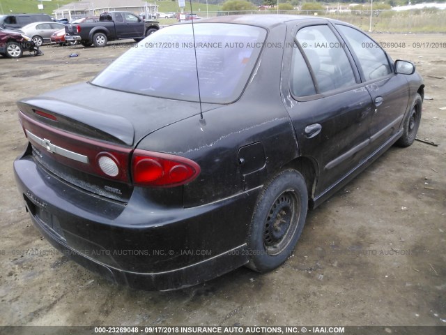 1G1JH52FX37300094 - 2003 CHEVROLET CAVALIER LS SPORT BLACK photo 4