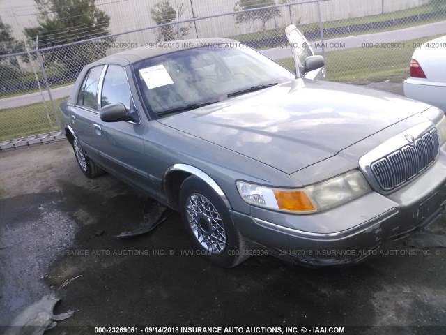 2MEFM74W2YX662910 - 2000 MERCURY GRAND MARQUIS GS GRAY photo 1