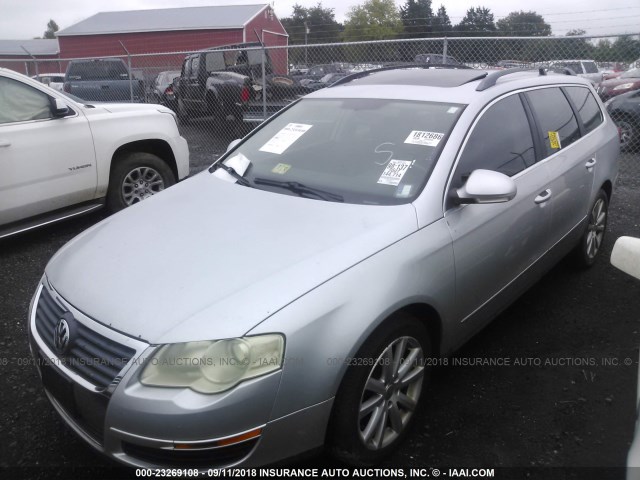 WVWTK73C77E004985 - 2007 VOLKSWAGEN PASSAT 2.0T WAGON LUXURY SILVER photo 2