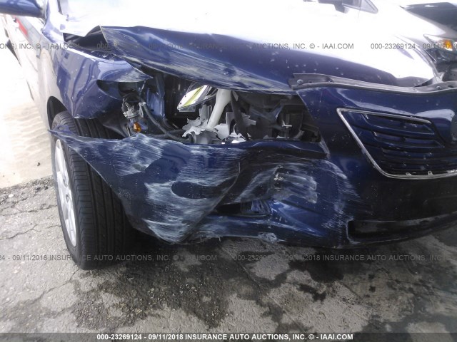 4T1BK46K17U010232 - 2007 TOYOTA CAMRY NEW GENERAT LE/XLE/SE BLUE photo 6