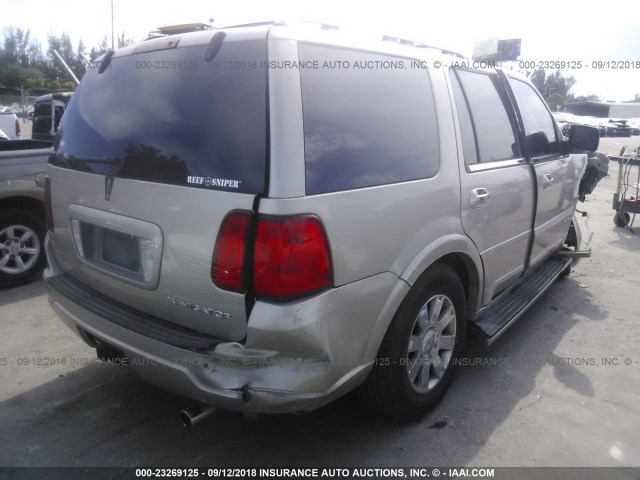 5LMFU27RX4LJ32713 - 2004 LINCOLN NAVIGATOR Bej fotoğraf 4