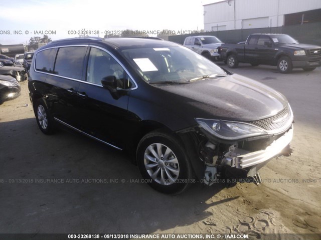 2C4RC1BG3JR112118 - 2018 CHRYSLER PACIFICA TOURING L Սև լուսանկար 1