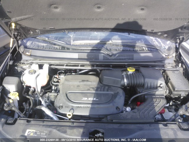 2C4RC1BG3JR112118 - 2018 CHRYSLER PACIFICA TOURING L Սև լուսանկար 10