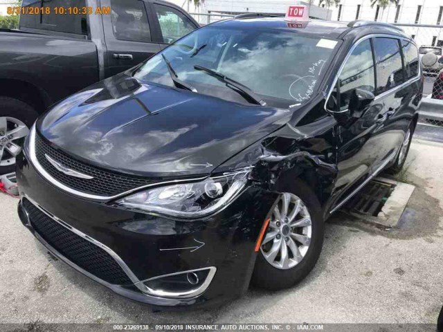 2C4RC1BG3JR112118 - 2018 CHRYSLER PACIFICA TOURING L Սև լուսանկար 16