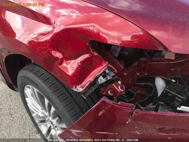 2LMPJ6LRXJBL12755 - 2018 LINCOLN MKX RESERVE წითელი ფოტო 15