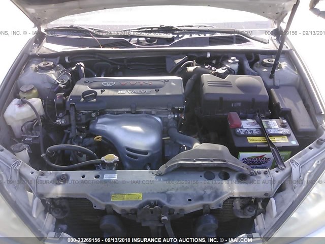 4T1BE32K05U976527 - 2005 TOYOTA CAMRY LE/XLE/SE Gümüş foto 10
