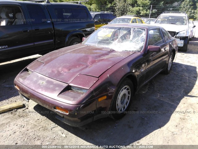 JN1HZ16S3JX203595 - 1988 NISSAN 300ZX 2+2 MAROON photo 2