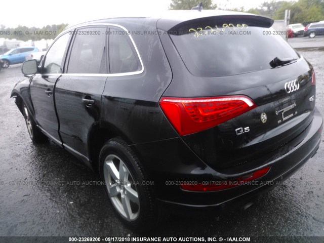 WA1LFAFP5CA021070 - 2012 AUDI Q5 PREMIUM PLUS BLACK photo 3