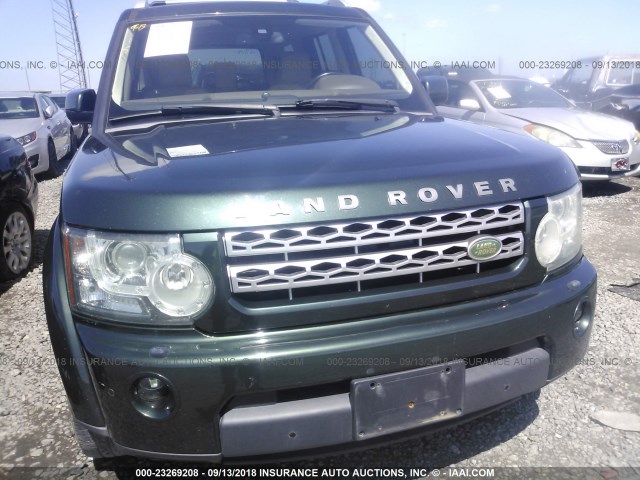 SALAM2D40AA533231 - 2010 LAND ROVER LR4 HSE PLUS GREEN photo 6
