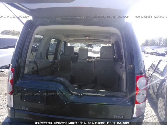 SALAM2D40AA533231 - 2010 LAND ROVER LR4 HSE PLUS GREEN photo 8