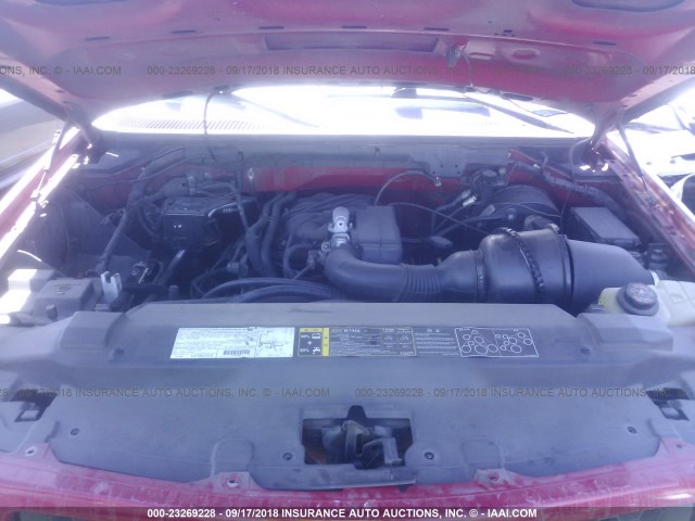 2FTRX17243CA79637 - 2003 FORD F150 红色 照片 10