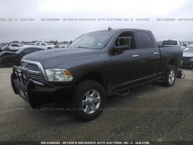 3C6UR5DL1EG287741 - 2014 RAM 2500 SLT BLACK photo 2