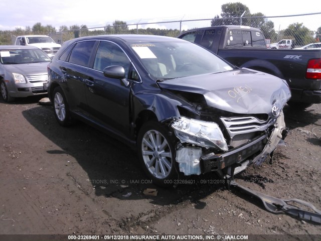 4T3BA3BB8AU017678 - 2010 TOYOTA VENZA GRAY photo 1