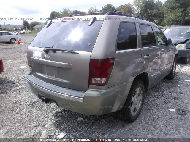 1J4HR58N86C117851 - 2006 JEEP GRAND CHEROKEE LIMITED BEIGE photo 4