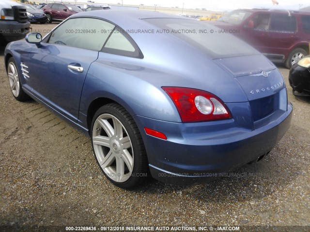 1C3AN69L25X028360 - 2005 CHRYSLER CROSSFIRE LIMITED BLUE photo 3