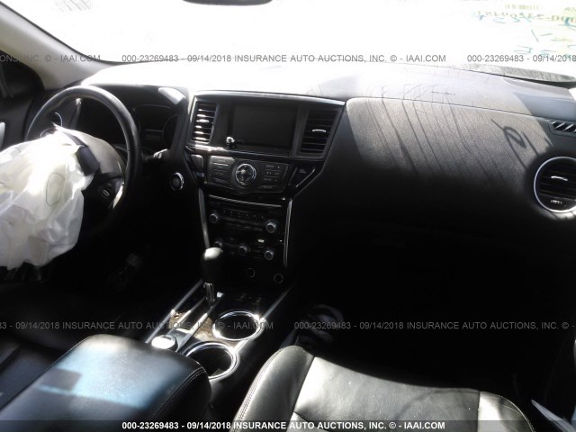 5N1AR2MM5DC617753 - 2013 NISSAN PATHFINDER S/SV/SL/PLATINUM BLACK photo 5