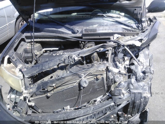 JTLKT324064081427 - 2006 TOYOTA SCION XB Schwarz Foto 10