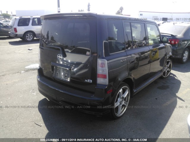 JTLKT324064081427 - 2006 TOYOTA SCION XB Schwarz Foto 4