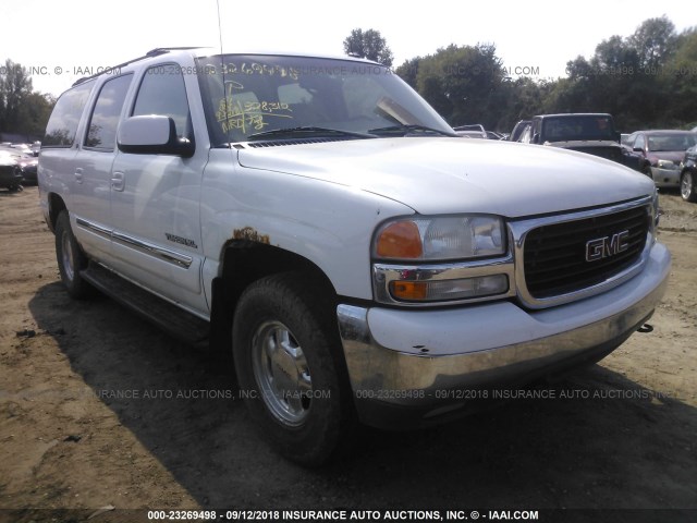 1GKFK16Z22J272163 - 2002 GMC YUKON XL K1500 WHITE photo 1